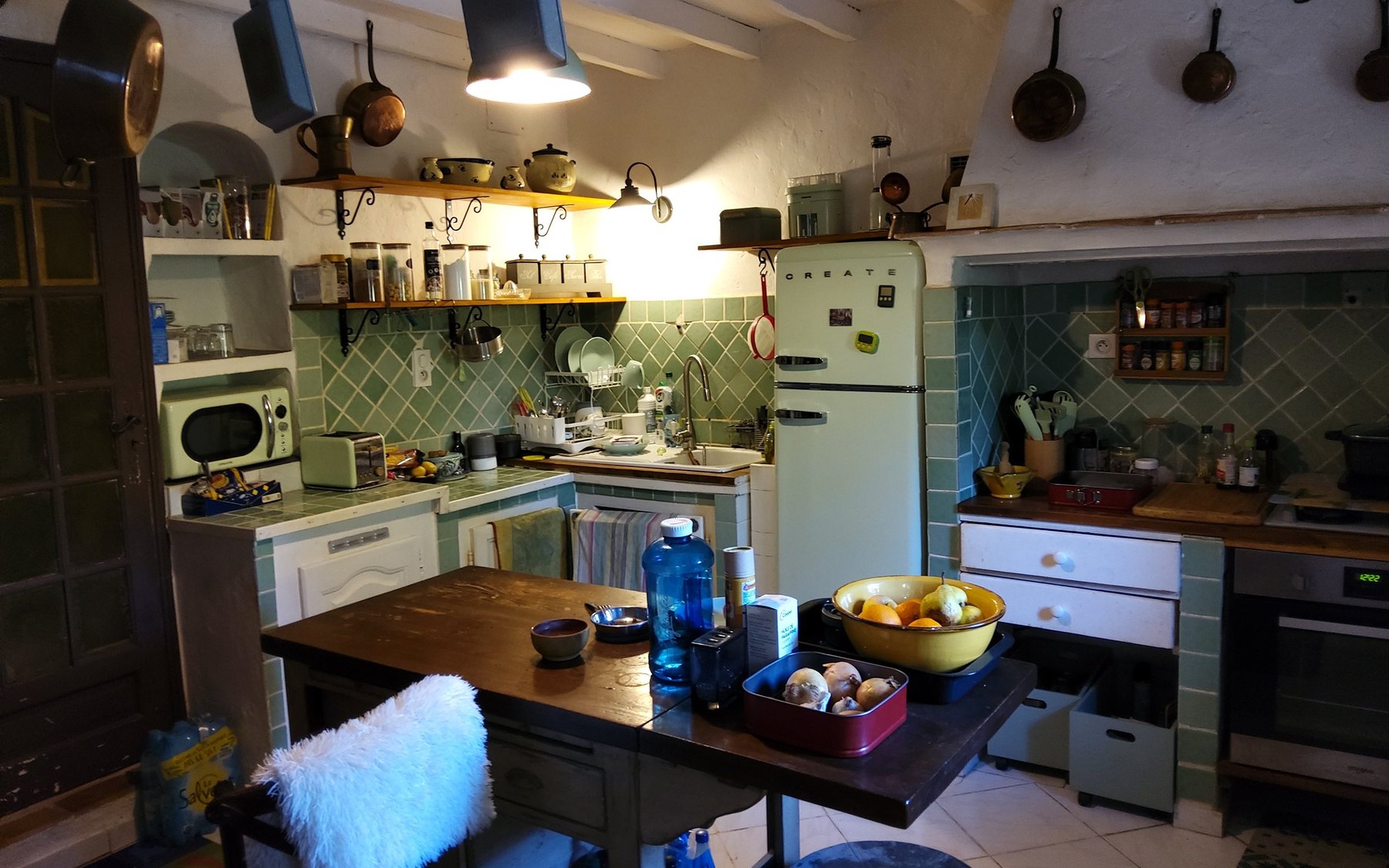 Cuisine existante de Villa La Treille à Grasse